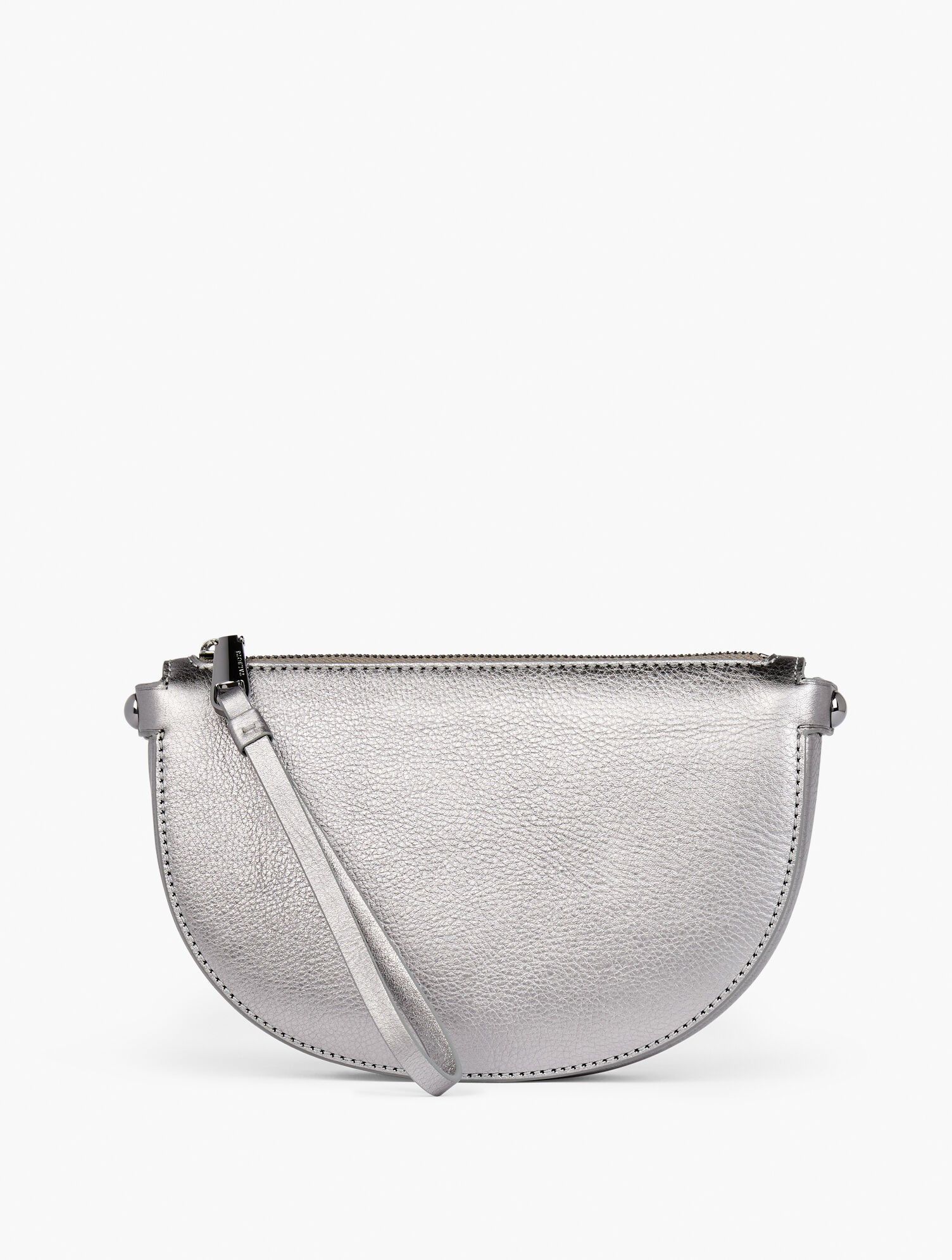 Leather Crescent Wristlet | Talbots