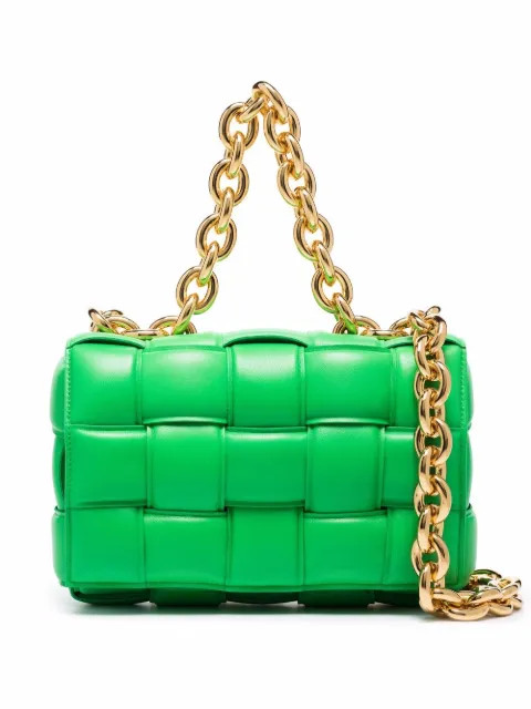 Gepolsterte Chain Cassette Schultertasche | Farfetch Global