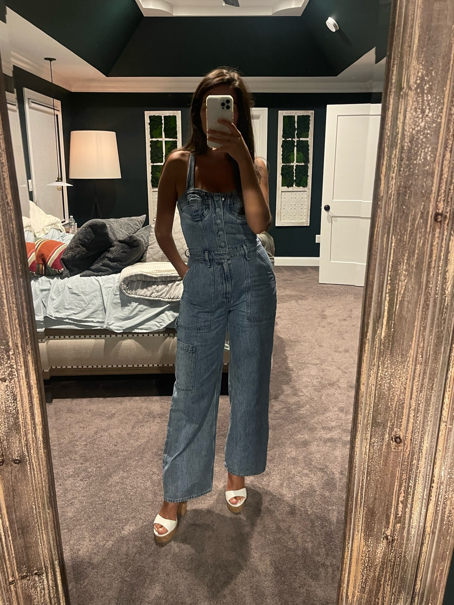 Agolde store denim jumpsuit