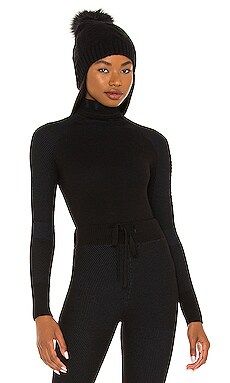HOLDEN Airwarm High Neck Top in Black from Revolve.com | Revolve Clothing (Global)