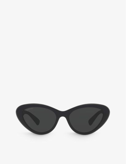 Womens Black GG1170S Cat-eye Acetate Sunglasses | Selfridges