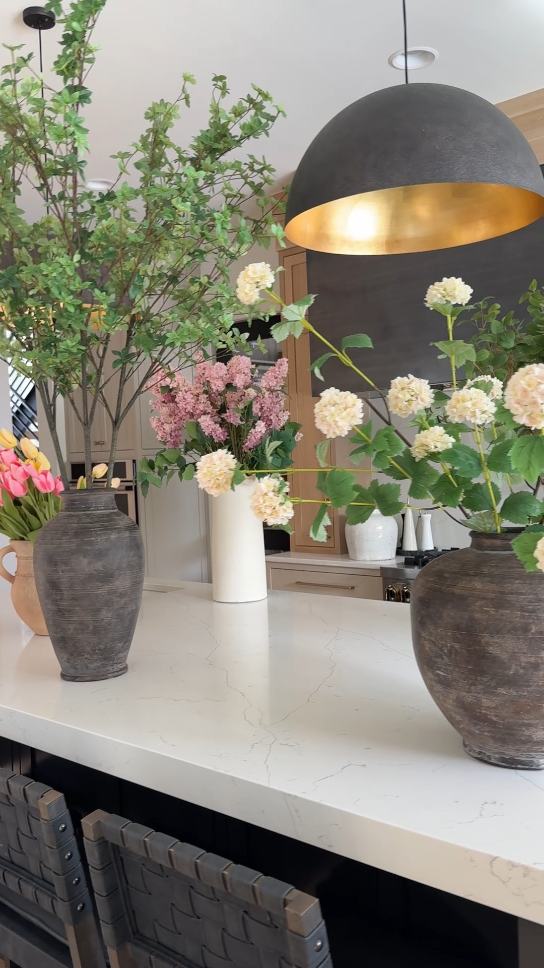 The antique brown vases are new this season and I love how they've turned out. I liked to add a new bundle of stems each season to gradually grow my collection. 

 

#LTKWatchNow #LTKHome #LTKStyleTip