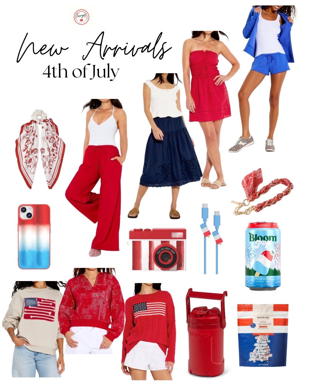Target Fashion Fourth of July Outfit Ideas #target #targetfashion #fourthofjuly #summerlooks #phoneaccessories #graphicsweaters

#LTKootd #LTKgrwm #LTKSeasonal