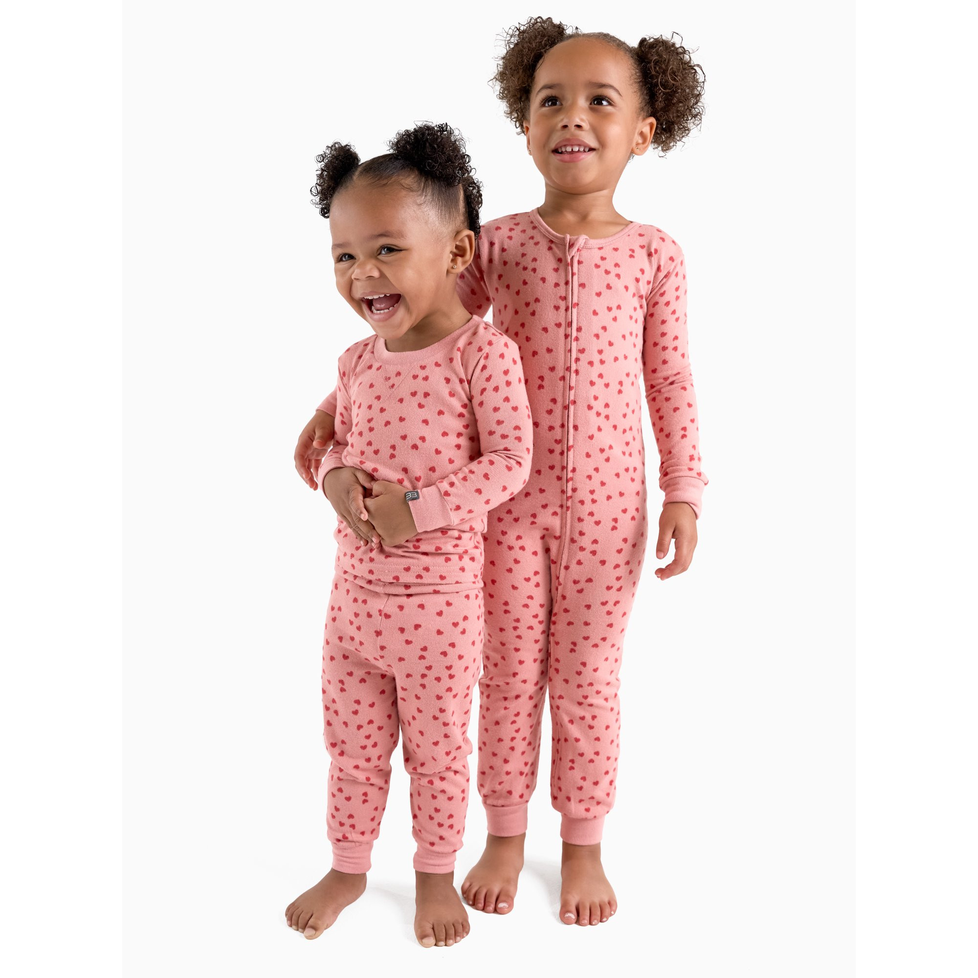 Modern Moments by Gerber Baby and Toddler Unisex Valentine's Day One-Piece Pajama, Sizes 12M-5T -... | Walmart (US)
