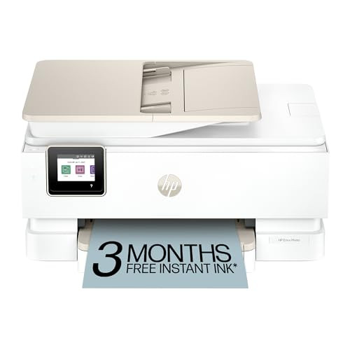 HP Envy Photo 7975 Wireless Color Inkjet Photo Printer, Print, scan, Copy, Easy Setup, Mobile Pri... | Amazon (US)