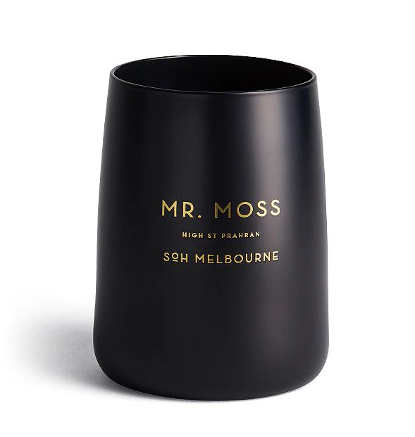 Mr. Moss Black Matte Glass Candle
 – Paloma and Co. | Paloma & Co.