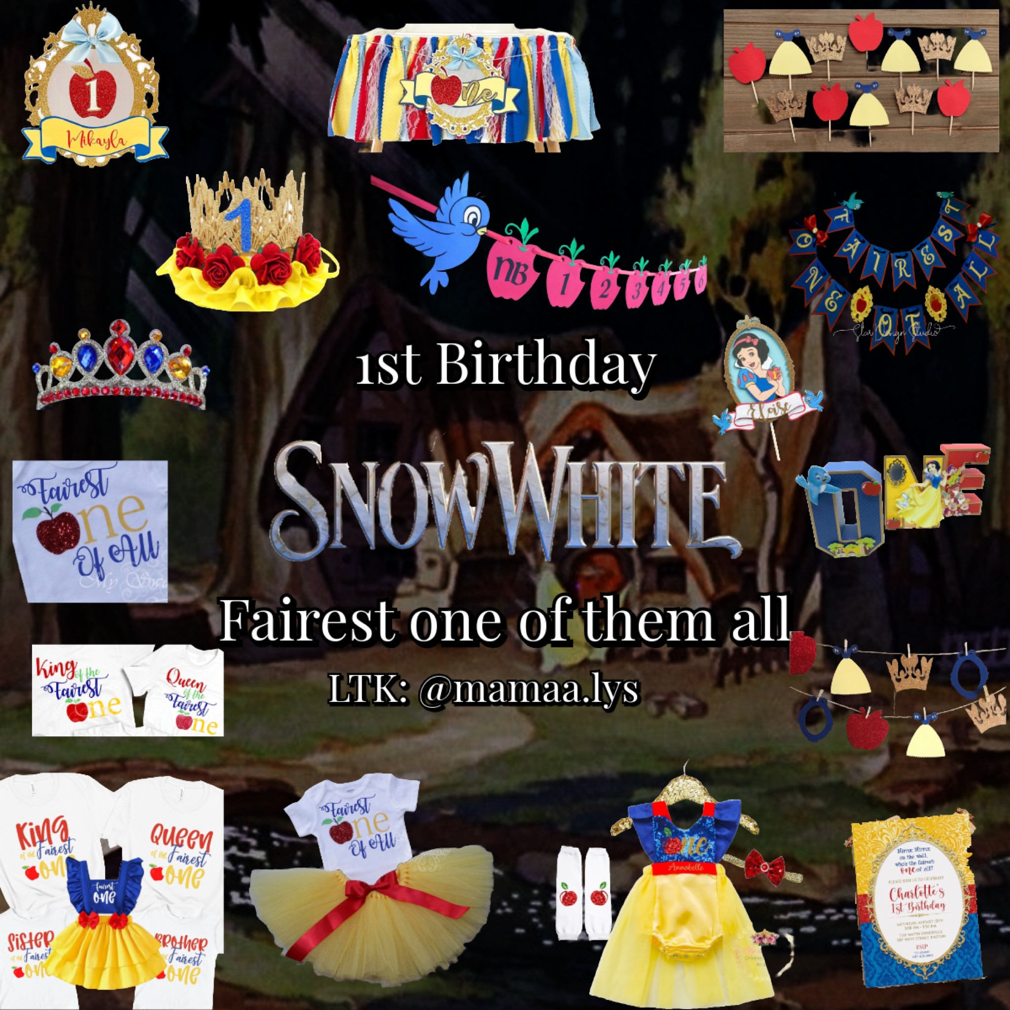Fairest one of them all 🍎 Snow White first birthday | Disney Princess first birthday | Disney first birthday 

#LTKkids #LTKfamily #LTKparties