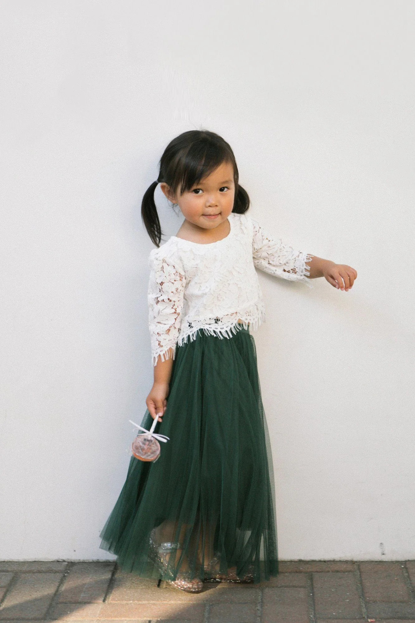 Mini Vienna Pleated Tulle Skirt | Morning Lavender