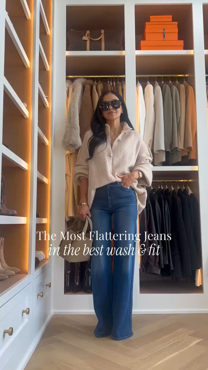 The most flattering jeans in the best wash and fit. The Mother Hustler Roller Sneak jeans give that perfectly balanced high rise and subtle flare that elongates your legs and instantly elevate any outfit. Styled with a chic neutral Amazon sweater that truly could pass for Zara, this is that effortless, polished everyday look that never fails.

Mother Hustler Roller Sneak jeans wearing a 24, runs TTS.
Amazon sweater - size XS

miamiamine mother hustler roller sneak jeans flattering denim high rise flare chic neutral outfit amazon sweater look for less elevated everyday style polished casual fashion spring wardrobe staples timeless modern style

#LTKspringtrends #LTKspring #LTKPetite