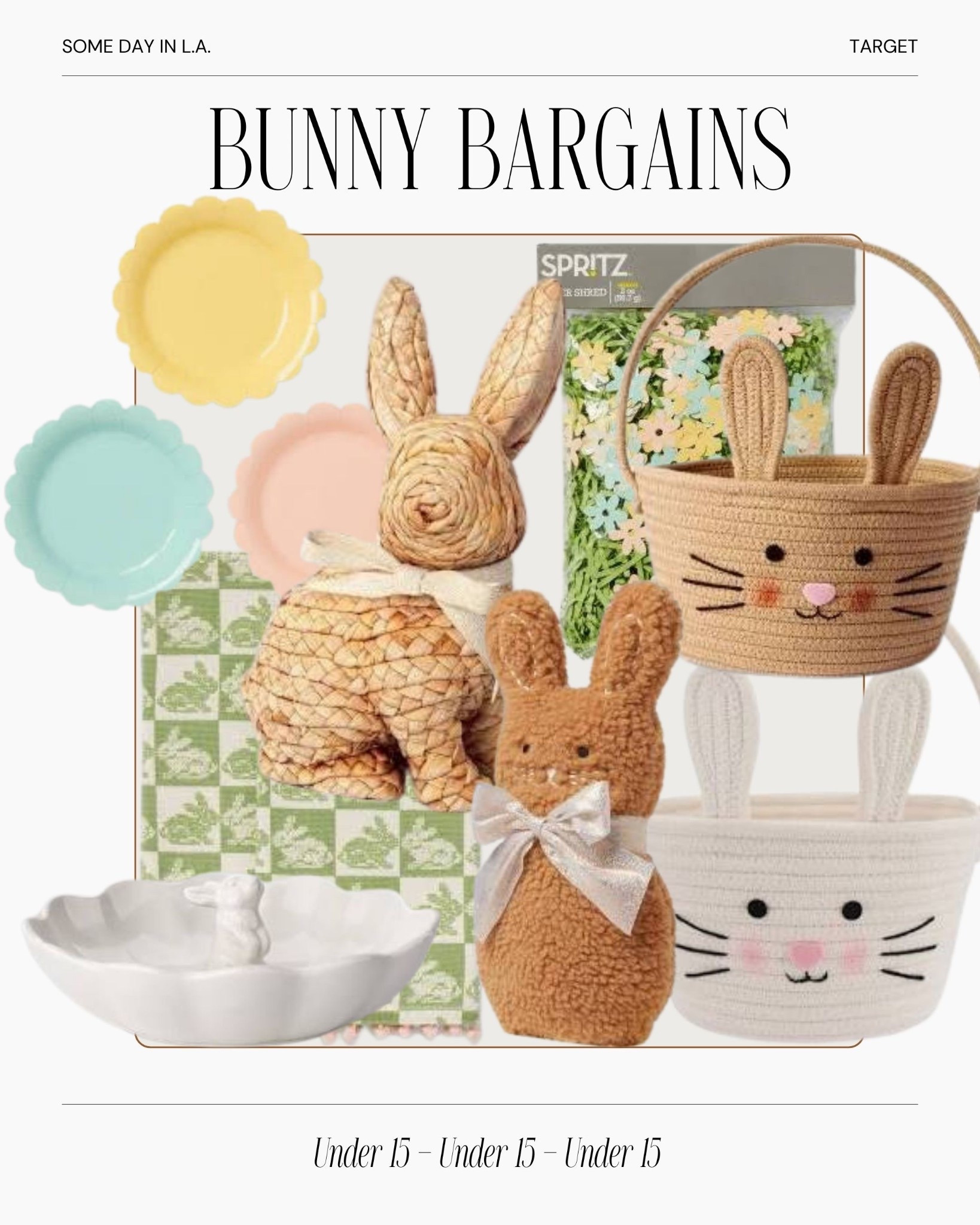 Don’t miss out on these super cute bunny bargains from Target 🐰🐰🐰🐰

#LTKSeasonal #LTKBaby #LTKFamily