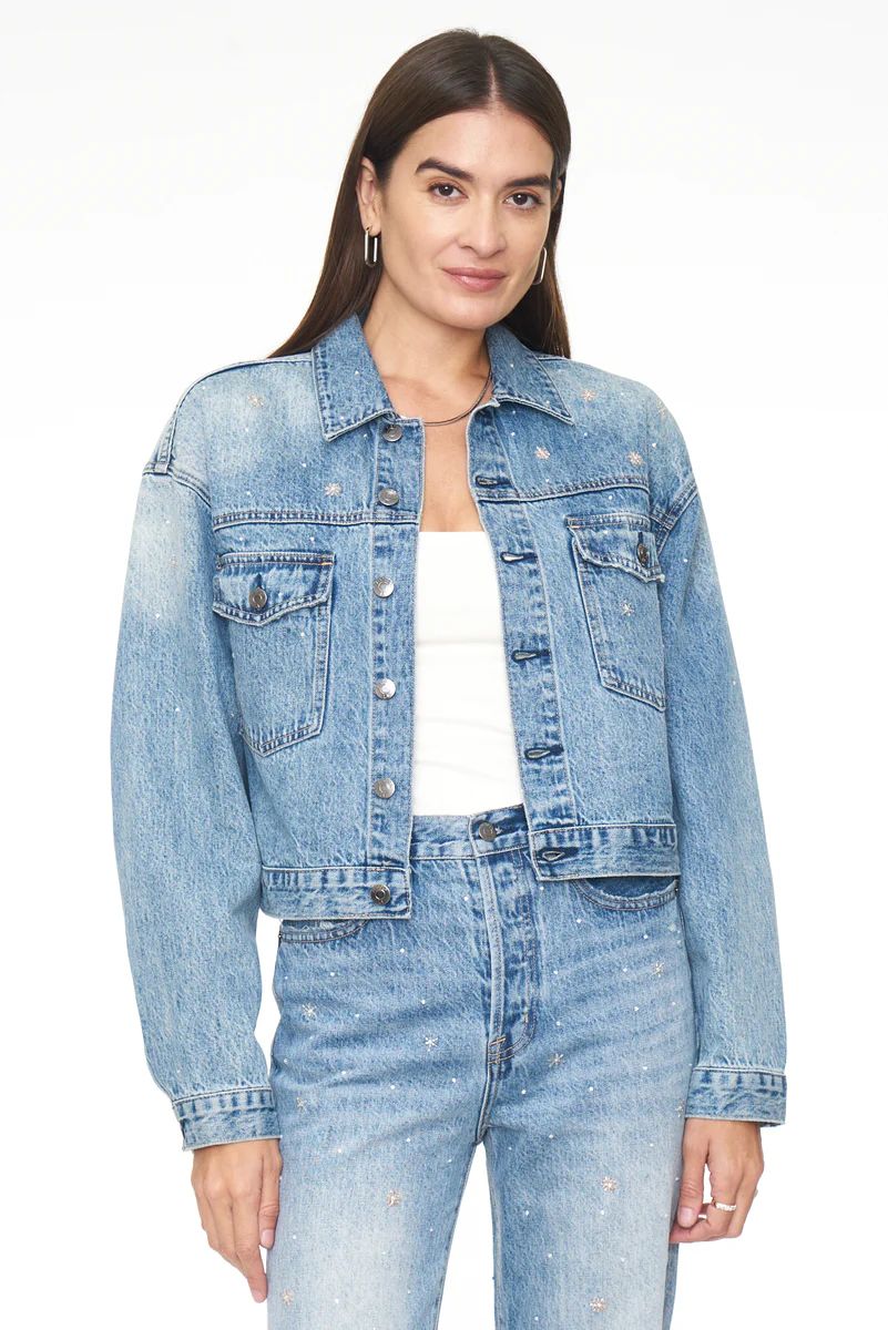 Shelby Oversized Trucker Jacket - City Lights | Pistola Denim