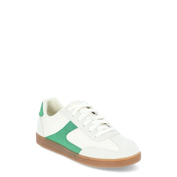 No Boundaries Womens Lace Up Sport Sneakers, Wide Width Available | Walmart (US)