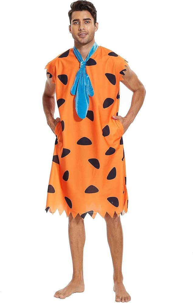 Halloween Adult Costume Dress Family Cosplay Caveman Couple Costume Outfit | Amazon (US)