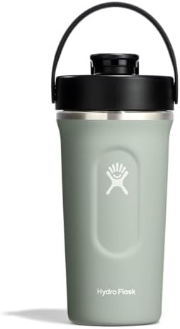 Hydro Flask Shaker Bottle – Insulated Stainless Steel Gym Bottle for Pre Workout & Protein 24 O... | Amazon (US)