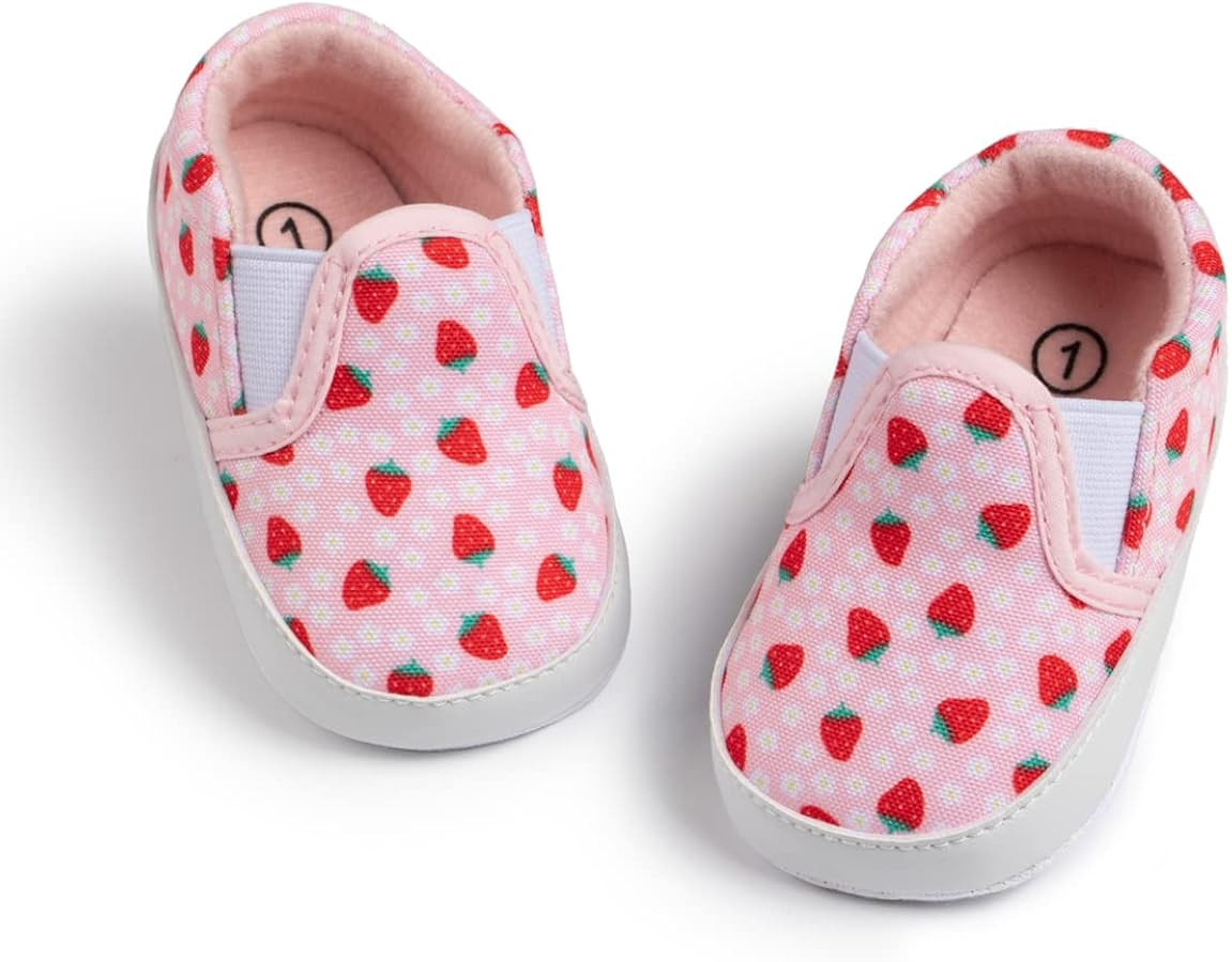 Infant Baby Boys Girls Canvas Sneaker Toddler Slip On Anti Skid Newborn First Walkers Candy Shoes... | Amazon (US)