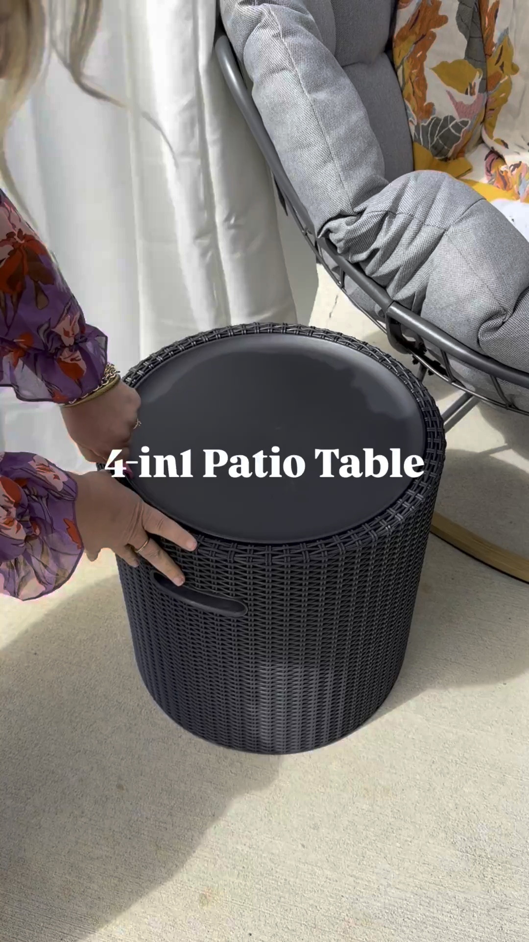 Amazon 4-in-1 outdoor table, cooler, storage & extra seating! On sale for the Big Spring Sale!

#LTKHome #LTKSaleAlert #LTKSeasonal
