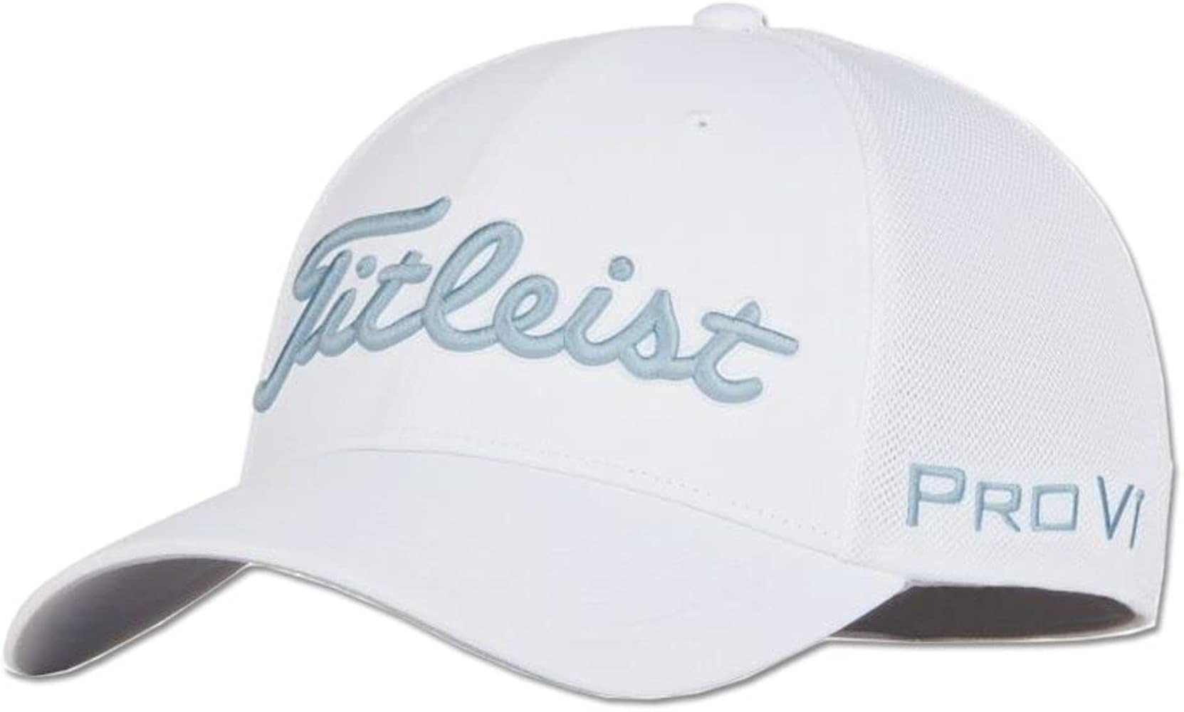 Titleist Tour Sports Mesh Golf Cap 2021 White/Sky Small/Medium | Amazon (US)