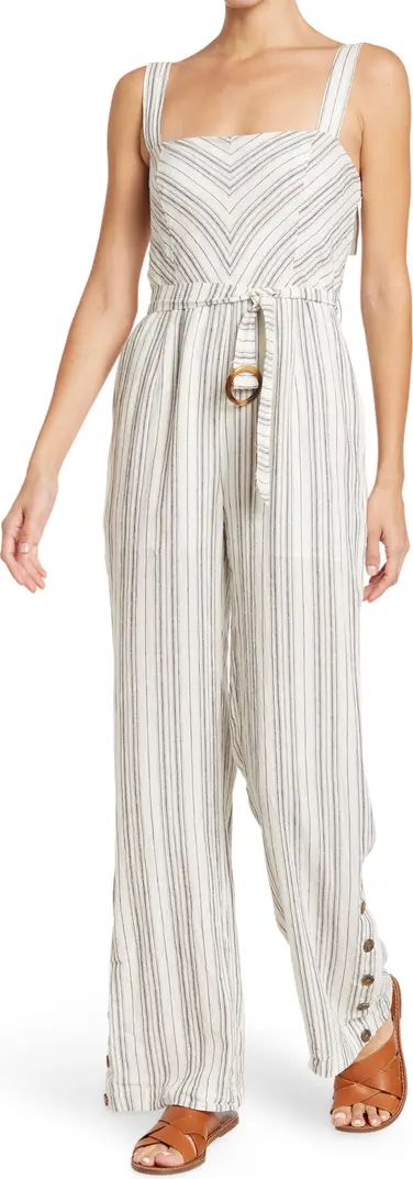 Savannah Bare Stripe Sleeveless Jumpsuit | Nordstrom Rack