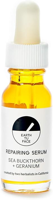 Earth tu Face - Organic Sea Buckthorn + Geranium Eye/Repair Serum | Amazon (US)