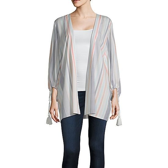 a.n.a Womens Long Sleeve Kimono - JCPenney | JCPenney