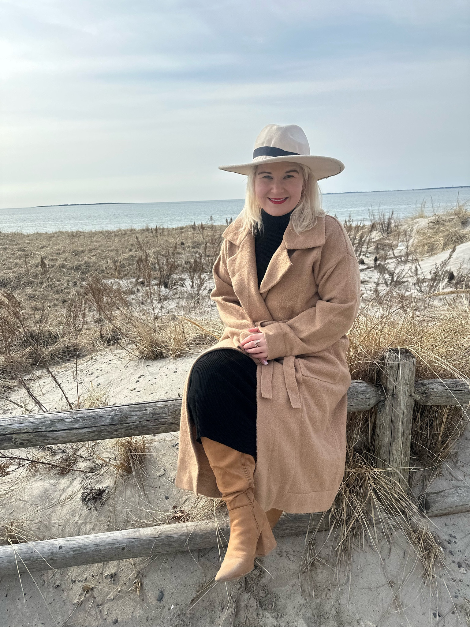 Tuesday ootd. Love this black dress and a coatigan 

#LTKmidsize #LTKworkwear #LTKstyletip