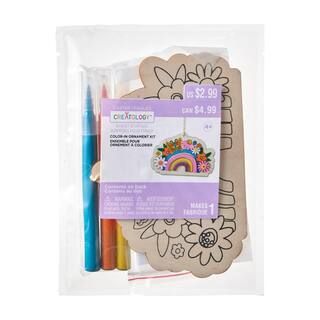 Rainbow Color-In Ornament Kit by Creatology™ Easter | Michaels Stores