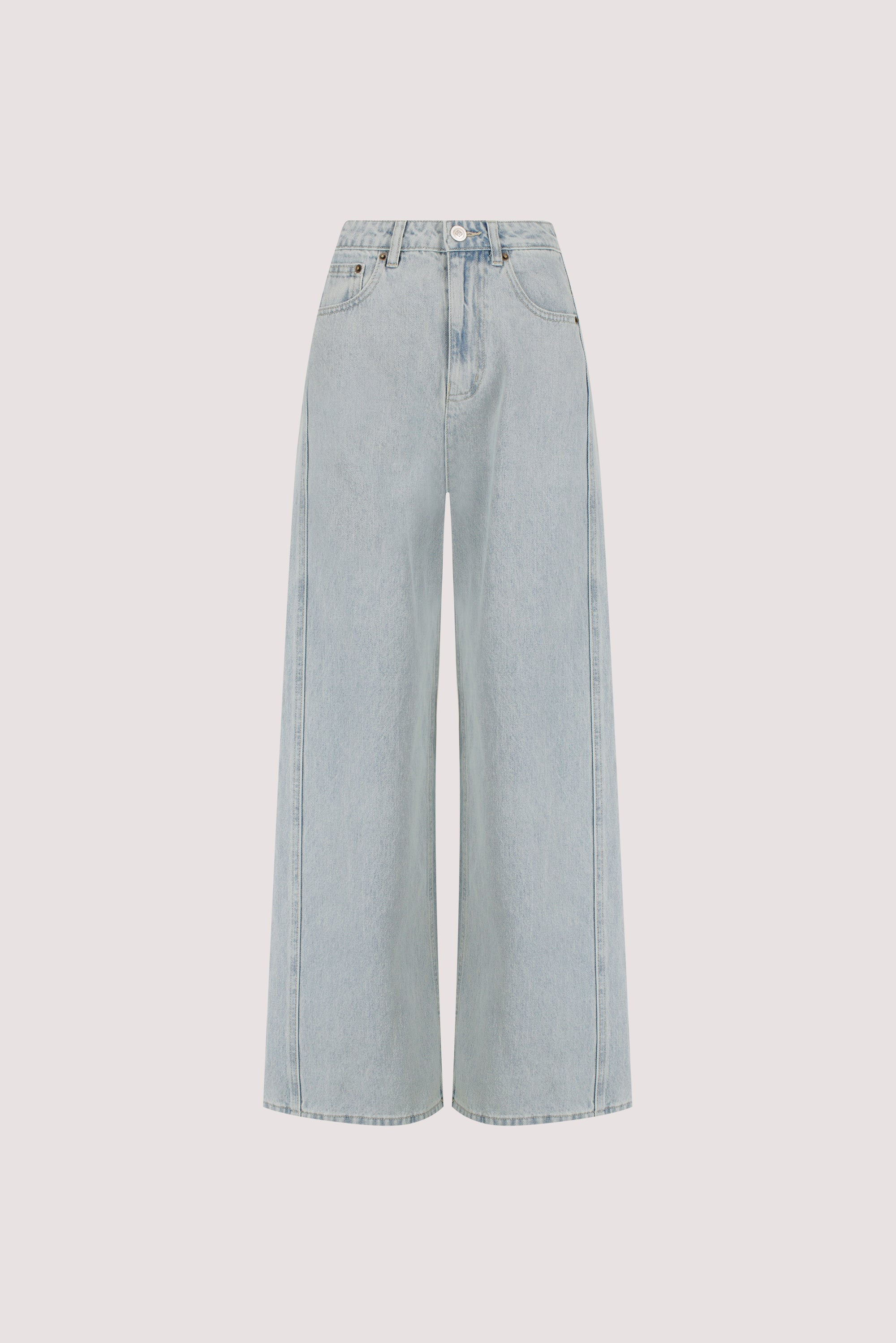 DREW LIGHT RINSE WIDE LEG JEAN | DISSH