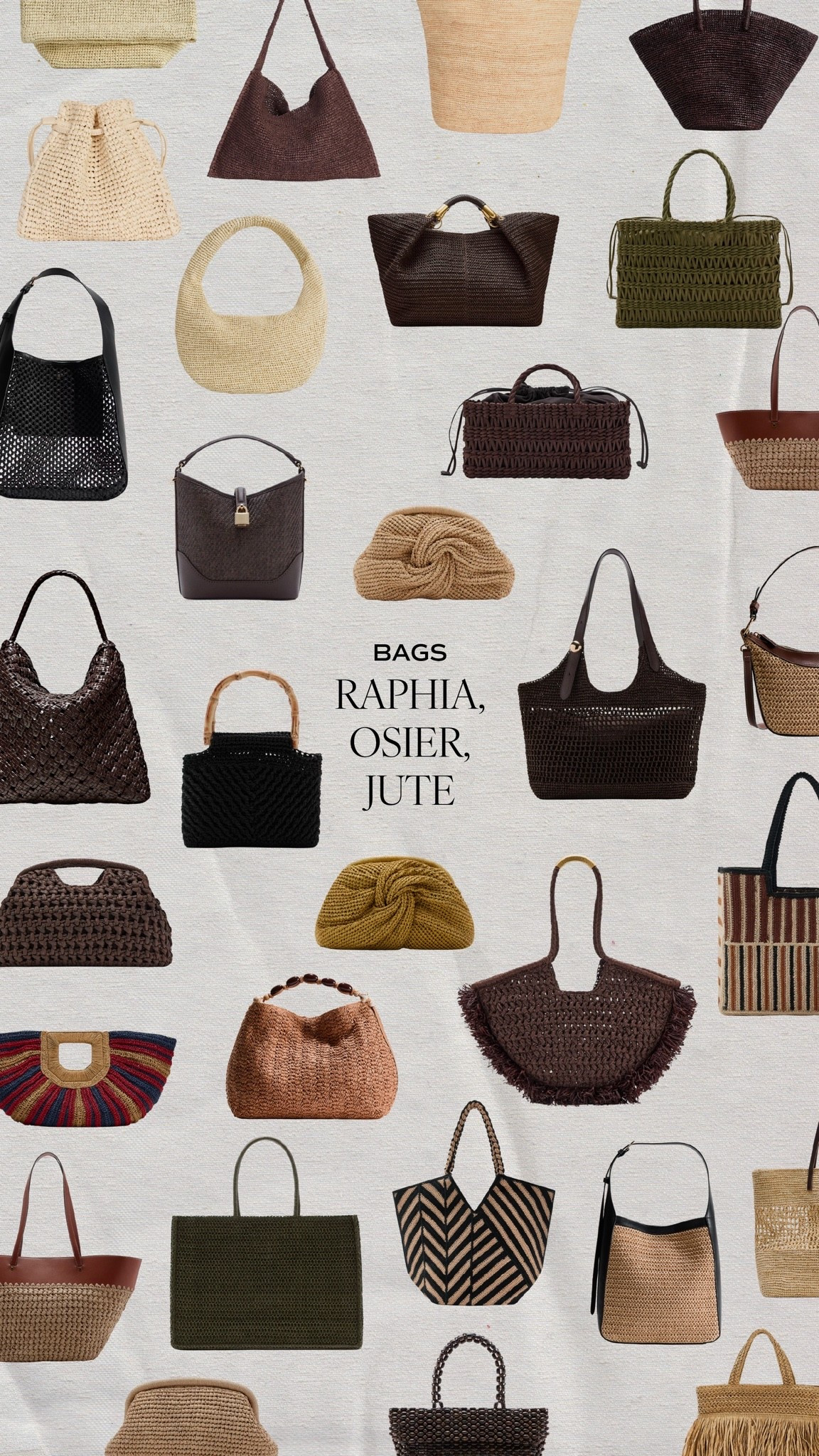 les meilleurs sacs pour l’été !! raphia, osier & jute 

publicité.

#LTKbag #LTKsummer #LTKeurope