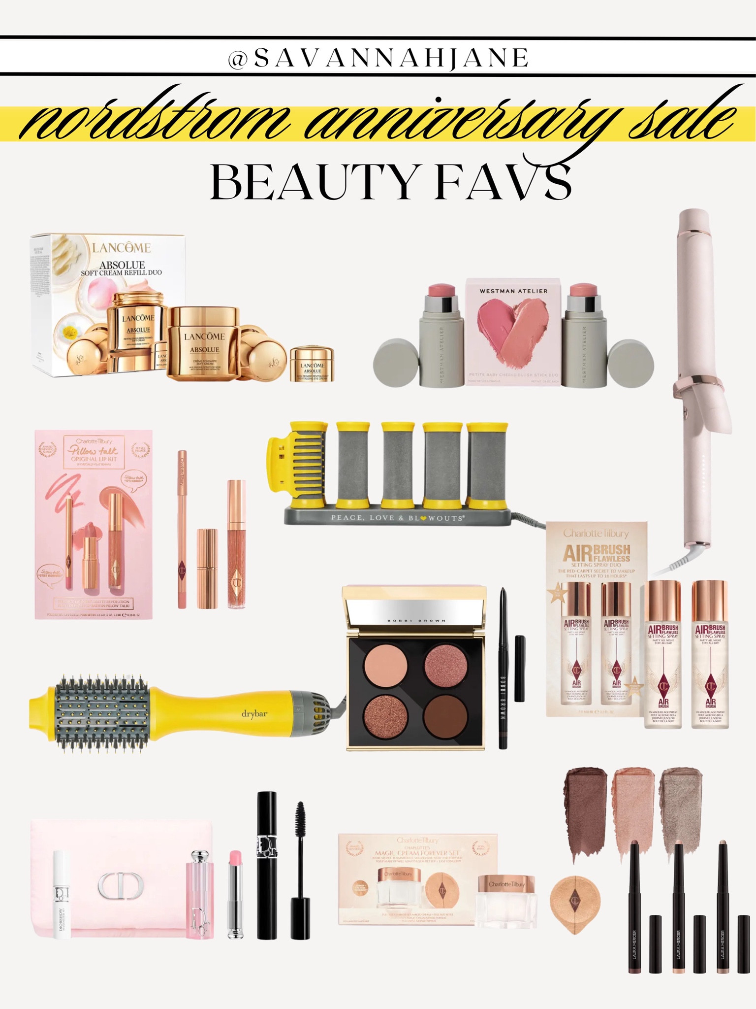 Nordstrom Sale Beauty favs💛 n sale beauty | n sale favs | Nordstrom sale favs | Nordstrom sale favorites | Nordstrom anniversary sale | Nordstrom anniversary sale beauty | summer beauty sale | summer beauty favs | Dior beauty | drybar hair tools | drybar hair products 

#LTKStyleTip #LTKBeauty #LTKSaleAlert