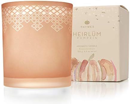 Thymes Poured Candle - 6.5 Oz - Heirlum Pumpkin | Amazon (US)