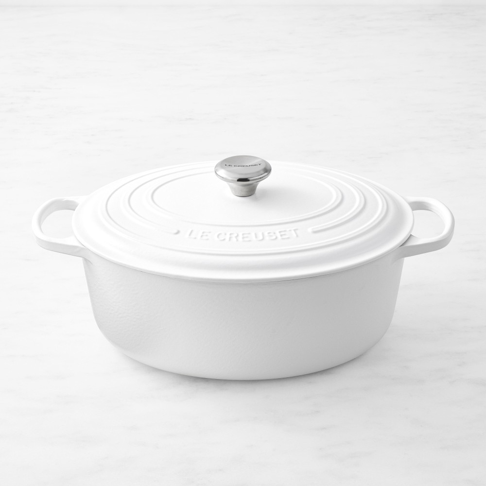 Le Creuset Signature Enameled Cast Iron Oval Dutch Oven | Williams-Sonoma