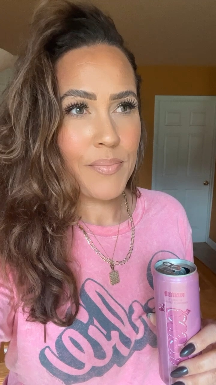 My Barbie graphic tee is perfection and it’s on major sale! 💖 Seen wearing in my recent “mom life” Reel on IG @laidbackluxelife Love the distressing of this tee!😍 It runs oversized so for a fitted look I sized down 1 to XS. Mom style, casual outfit #LaidbackLuxeLife

As a busy mom of 3 I’m always looking for more energy and Alani is one of my favorite energy drinks! Have you tried Kim K’s Kimade yet? Delish!

Tee: XS

Follow me for more fashion finds, beauty faves, lifestyle, home decor, sales and more! So glad you’re here!! XO, Karma

#LTKstyletip #LTKsalealert #LTKover40