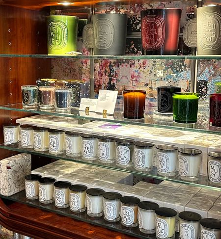 Favorite candle scents from Diptyque  