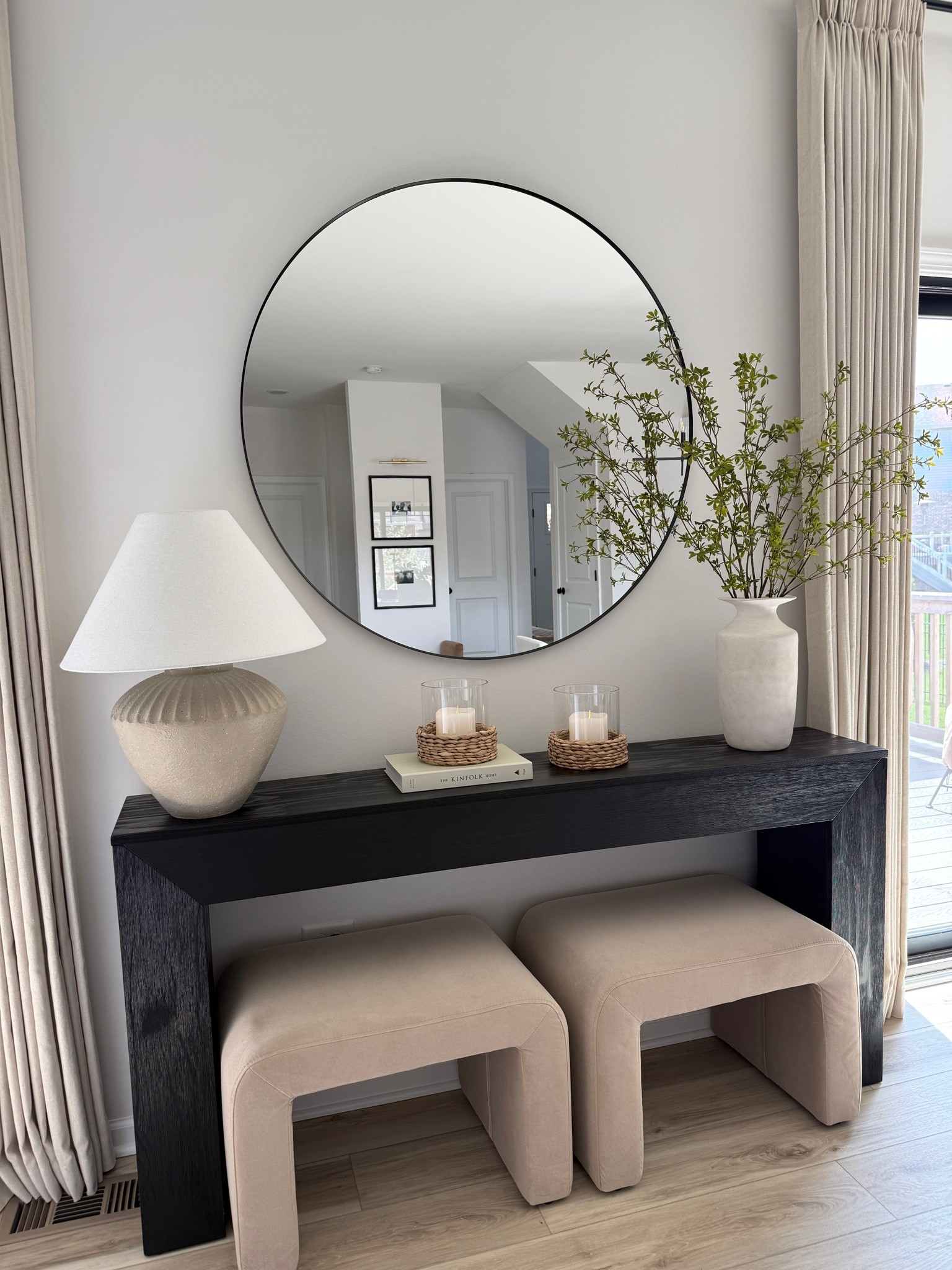 Designer look for less console table and decor!

#LTKHome #LTKSaleAlert