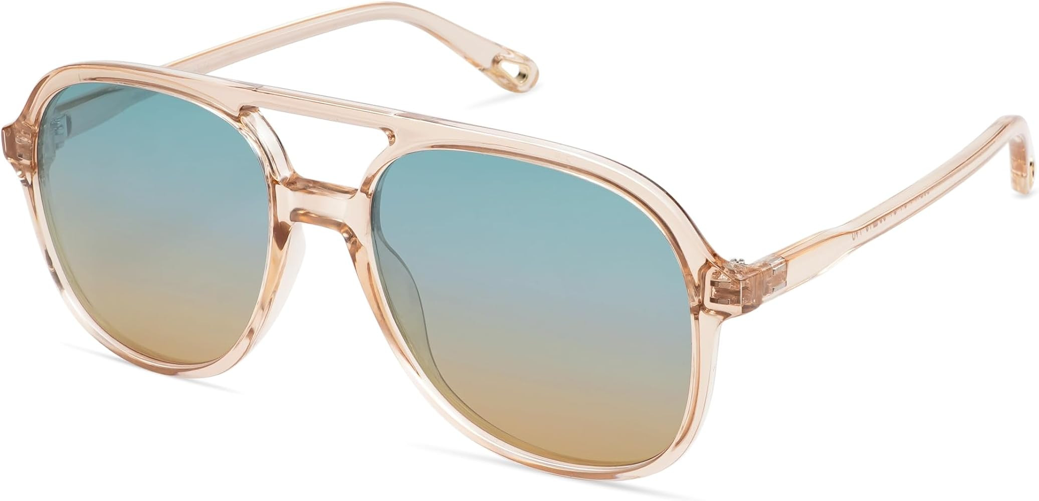 SOJOS Retro Polarized Aviator Sunglasses for Women Men Classic 70s Vintage Trendy Square Aviators... | Amazon (US)