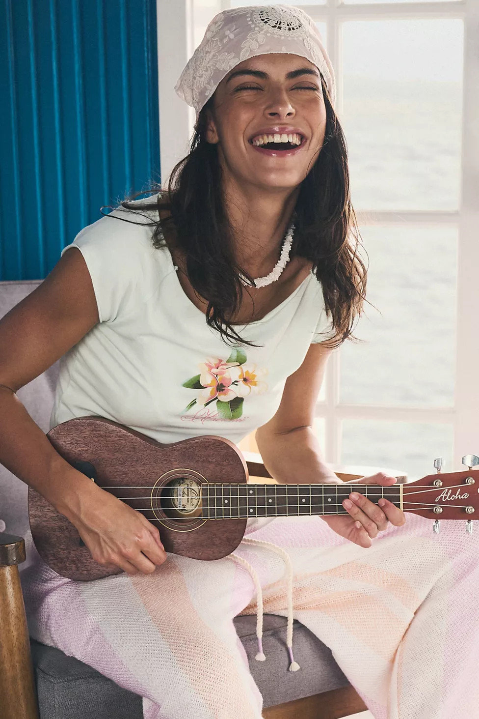 Betty Floral Crochet Headscarf | Urban Outfitters (US and RoW)