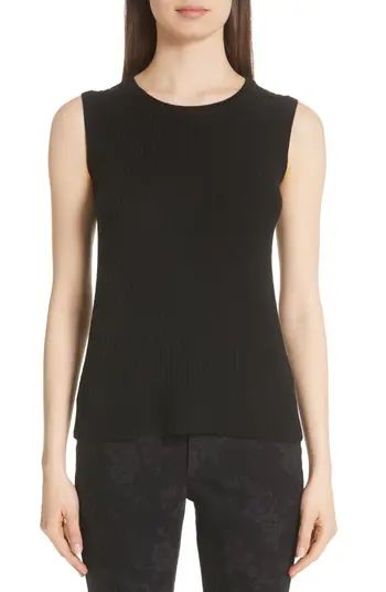Women's Lafayette 148 New York Ribbed Cashmere Tank Top | Nordstrom