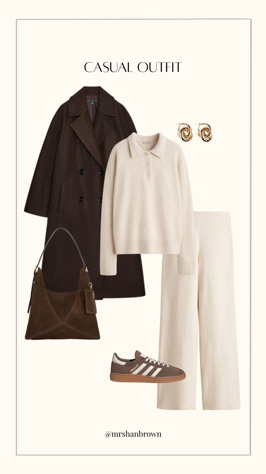 Just love this set so much, it goes with everything 😍

Matching set, knitwear, co-ord, brown coat, suede bag

#LTKstyletip #LTKuk #LTKwinter