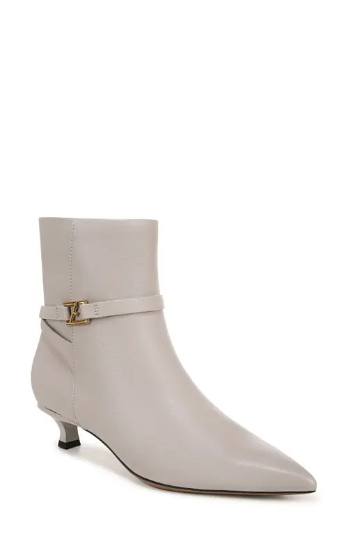 Franco Sarto Marnie Kitten Heel Bootie in Grey at Nordstrom, Size 8.5 | Nordstrom