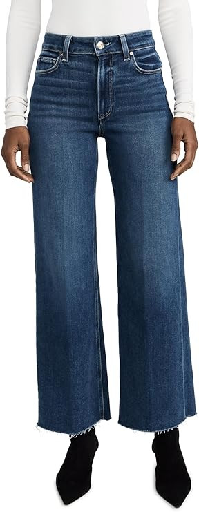 PAIGE Women's Anessa 31" Jeans with Raw Hem | Amazon (US)