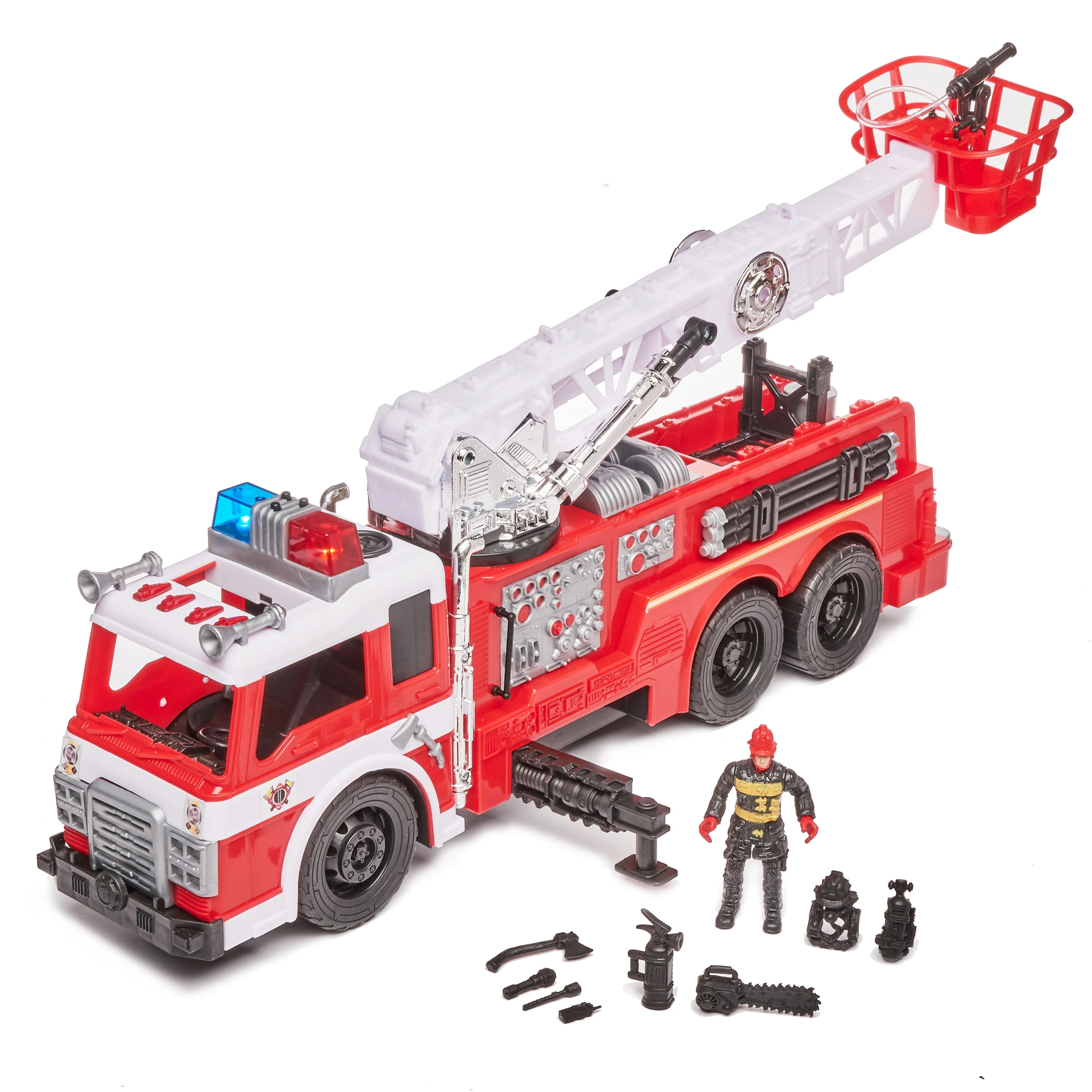 Kid Connection Fire Truck Play Set, 10 Pieces - Walmart.com | Walmart (US)