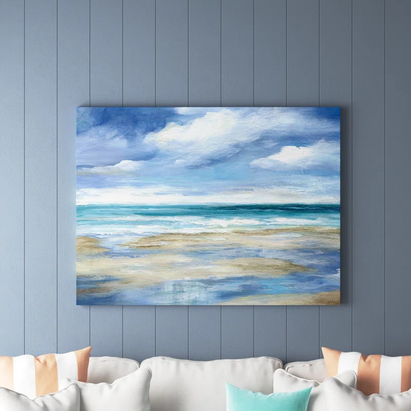 Washy Coast I by Nan - Wrapped Canvas Print | Wayfair North America