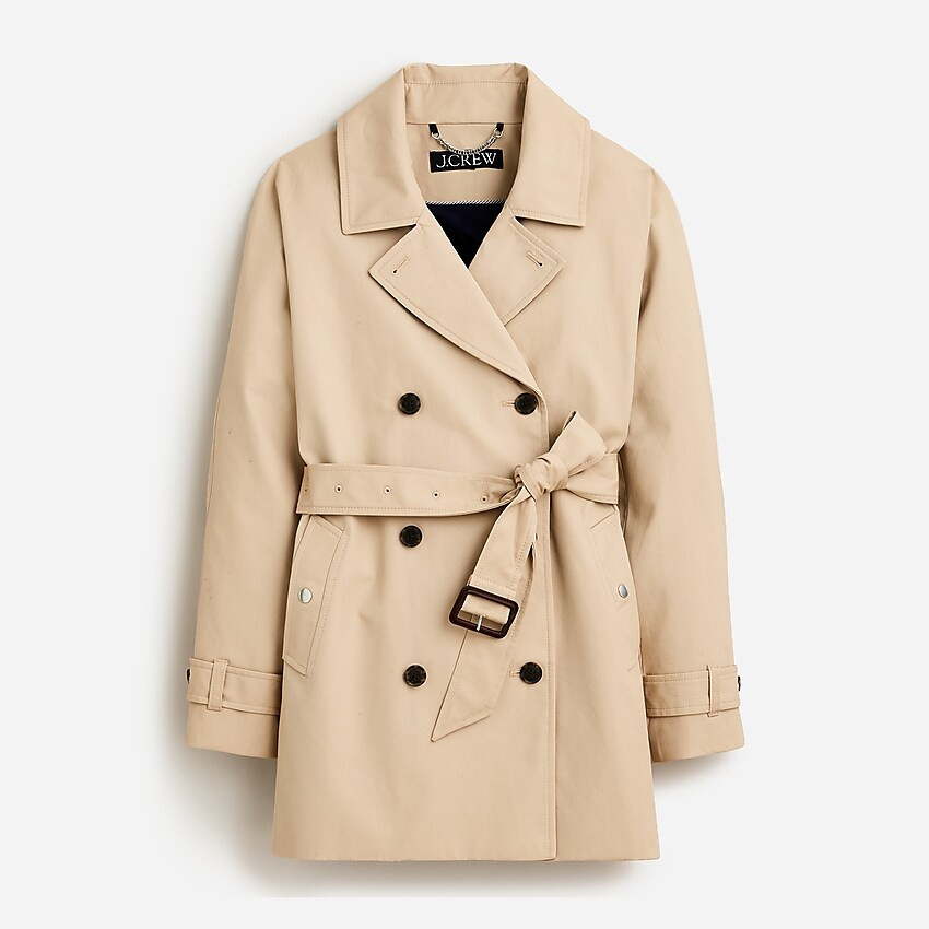 Short trench coat | J. Crew US