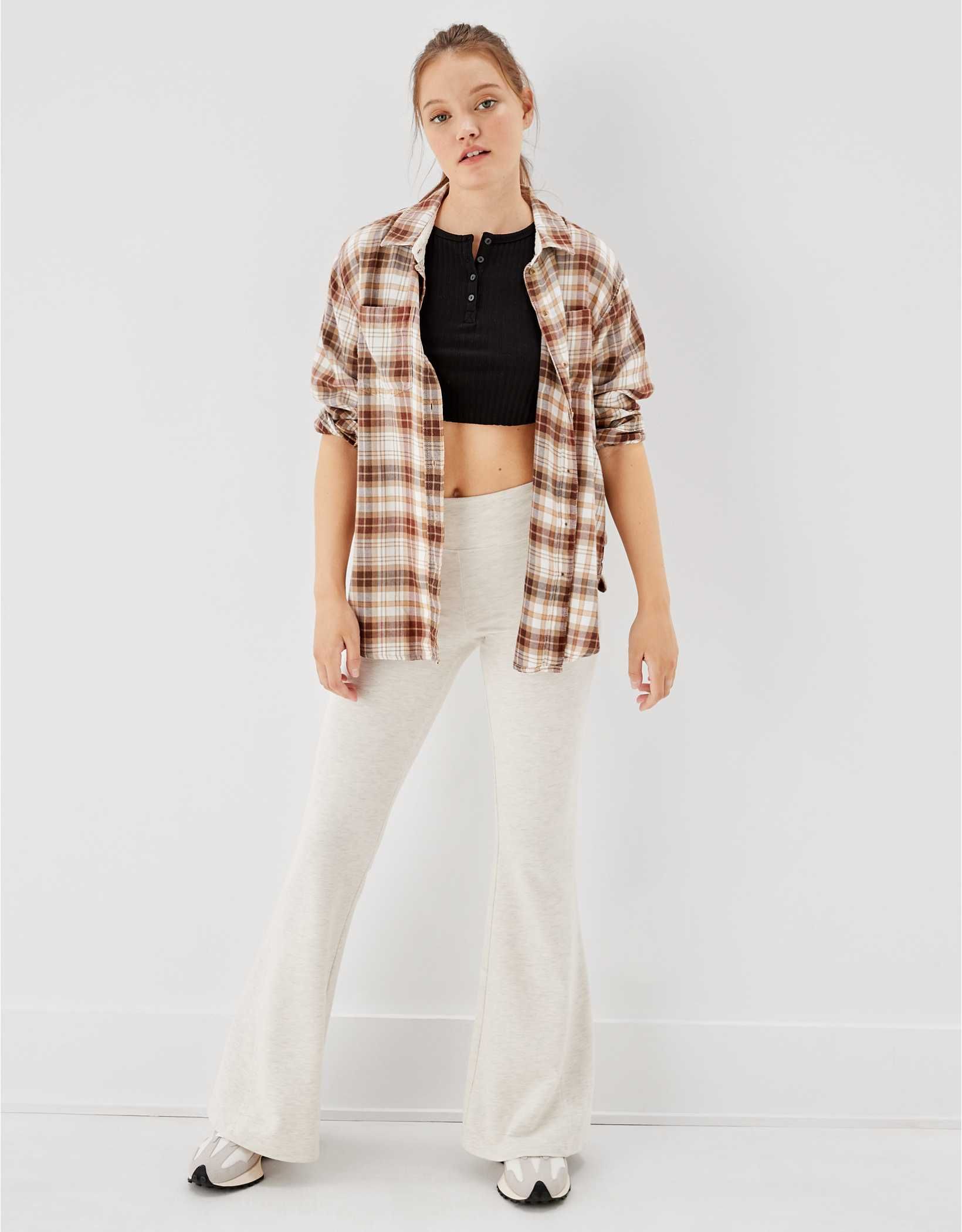 AE Oversized Flannel Shirt | American Eagle Outfitters (US & CA)