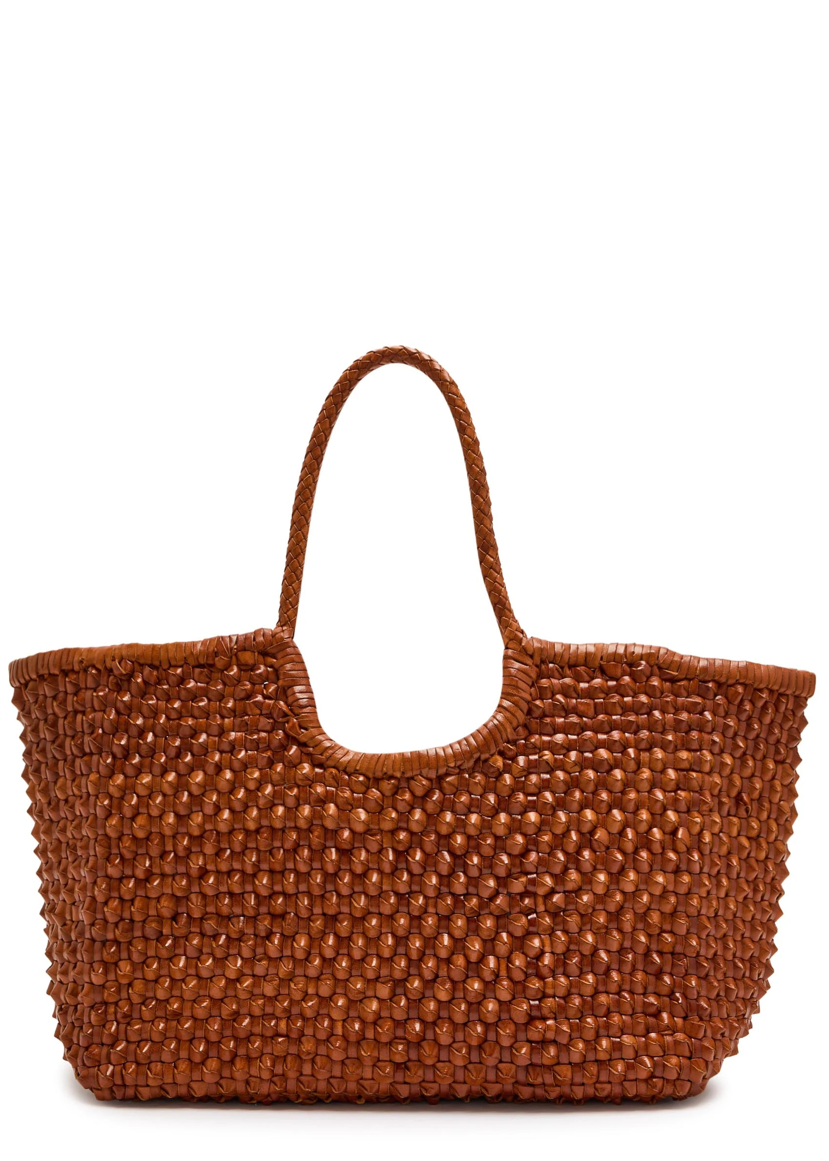 Nantucket Cactus woven leather tote bag | Harvey Nichols