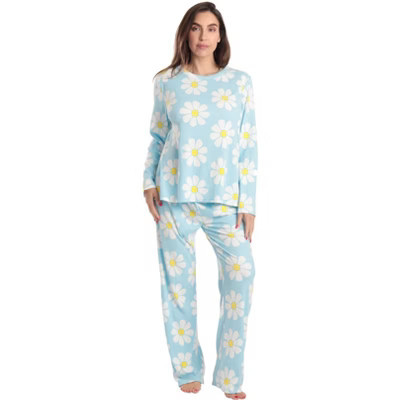 Just Love Womens Ultra Soft Pajamas for Women  (Brushed Daisy Dreams, Small) | Target