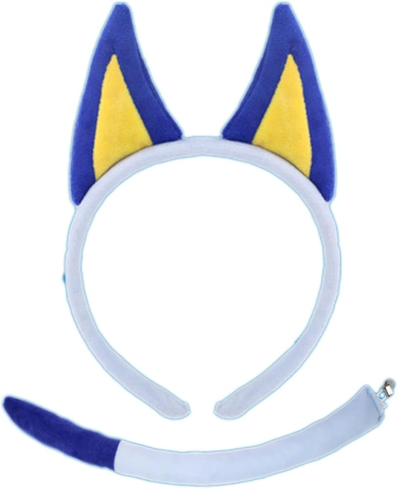 Dog Ears Headband, Birthday Party Halloween Animal Ears Headwear Dog Puppy Cosplay Costume Access... | Amazon (US)