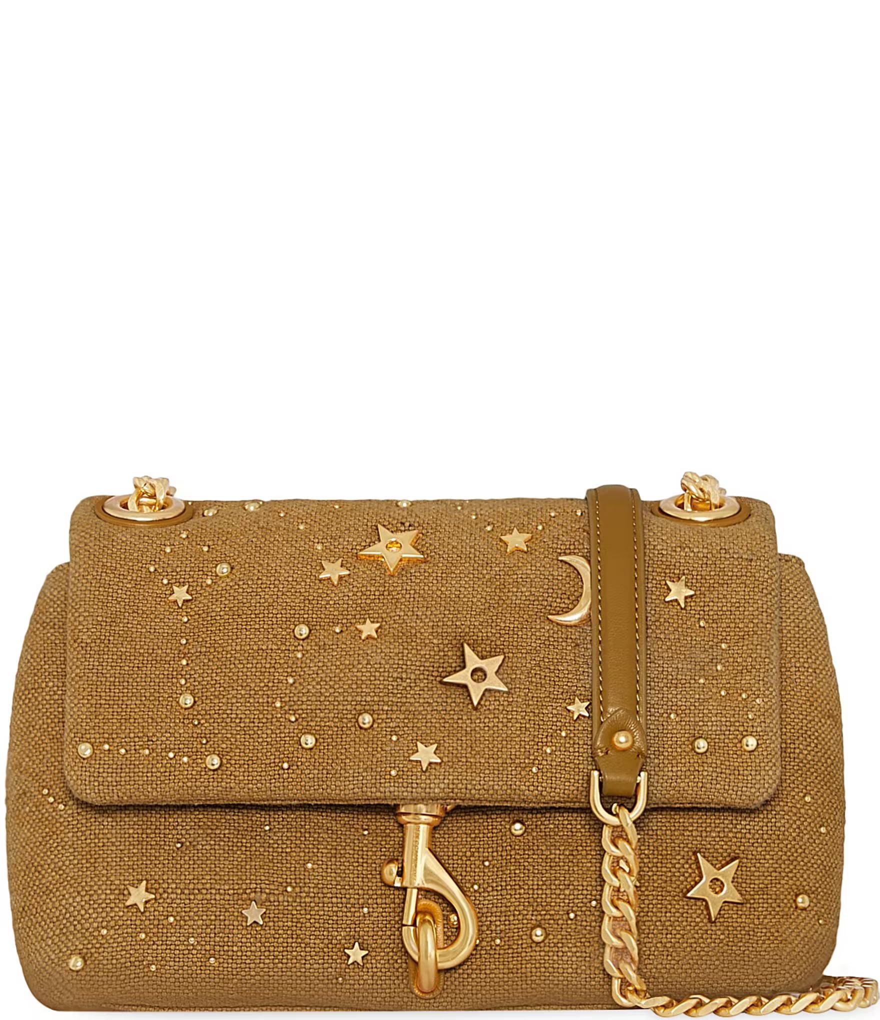 Gold Edie Celestial Studs Crossbody Bag | Dillard's