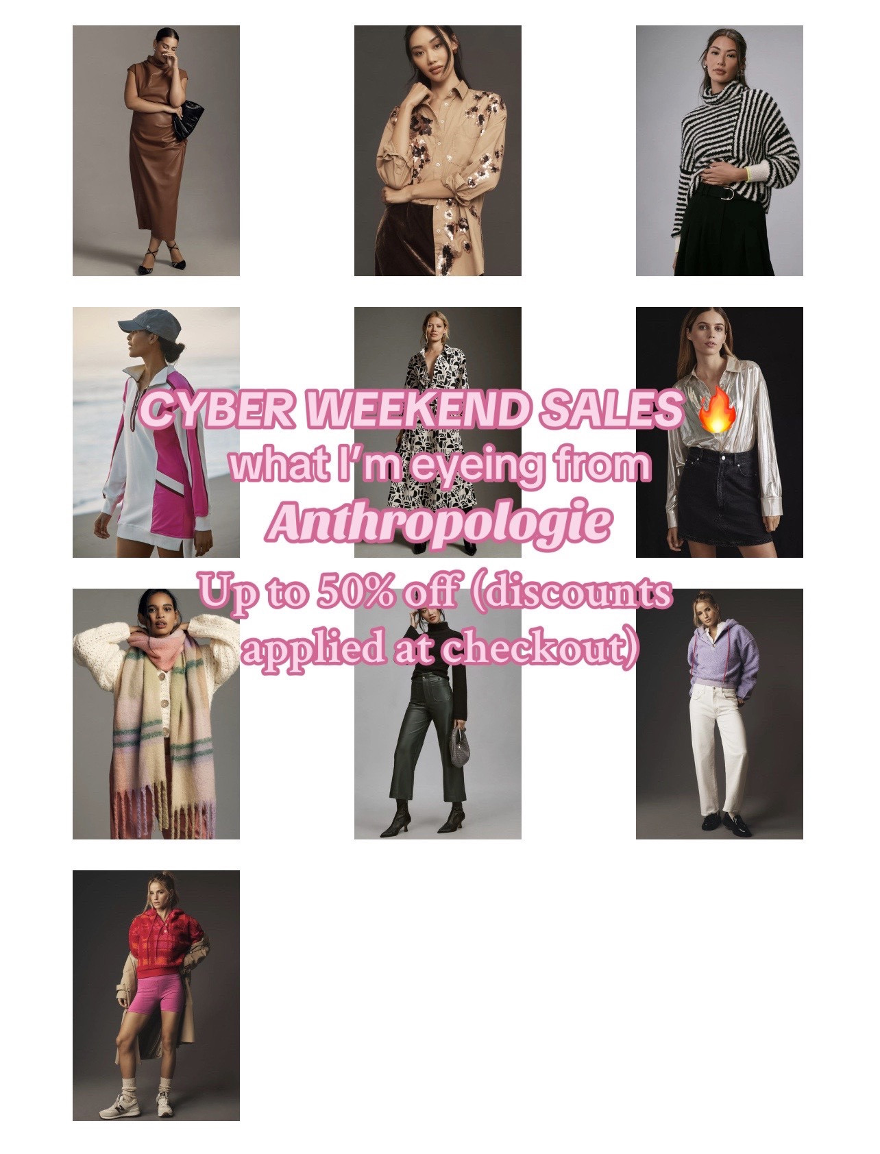 Up to 50% off at Anthro through 11/26! Discounts added at checkout 🙌🏻 

#LTKCyberWeek