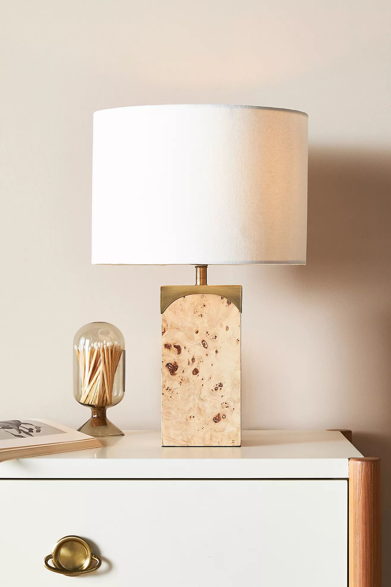 Burl Wood Table Lamp | Anthropologie (US)